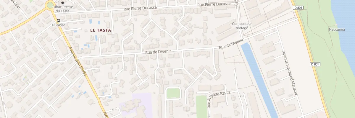 Plan du 38B Rue de l’Avenir à Bruges