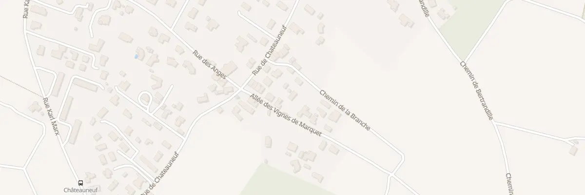 Plan du 11B All des Vignes de Marquet à Léognan