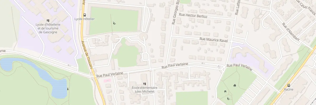 Plan du 53 Rue Georges Bizet à Talence
