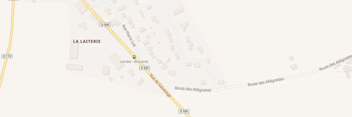 Plan du 7 Rue du Clos des Amourettes à Landes