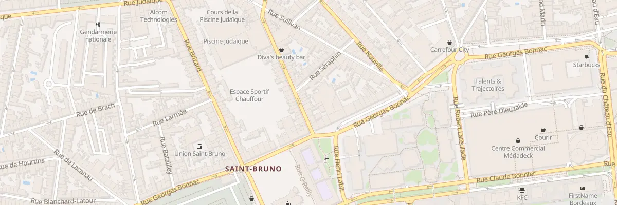 Plan du 44 Rue Chauffour à Bordeaux