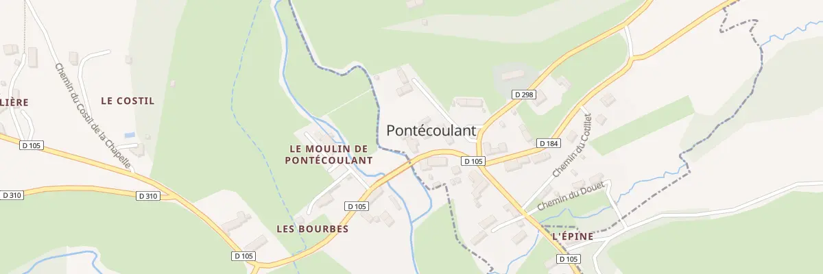 Plan du 9 Rte de Condé à Pontécoulant