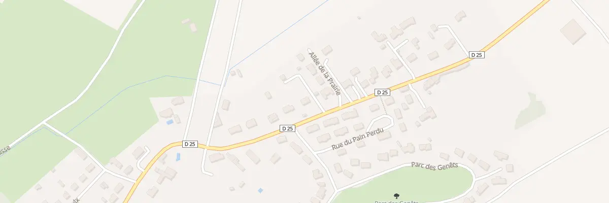 Plan du 81 Rue de Parthenay à Coulonges-sur-l’Autize