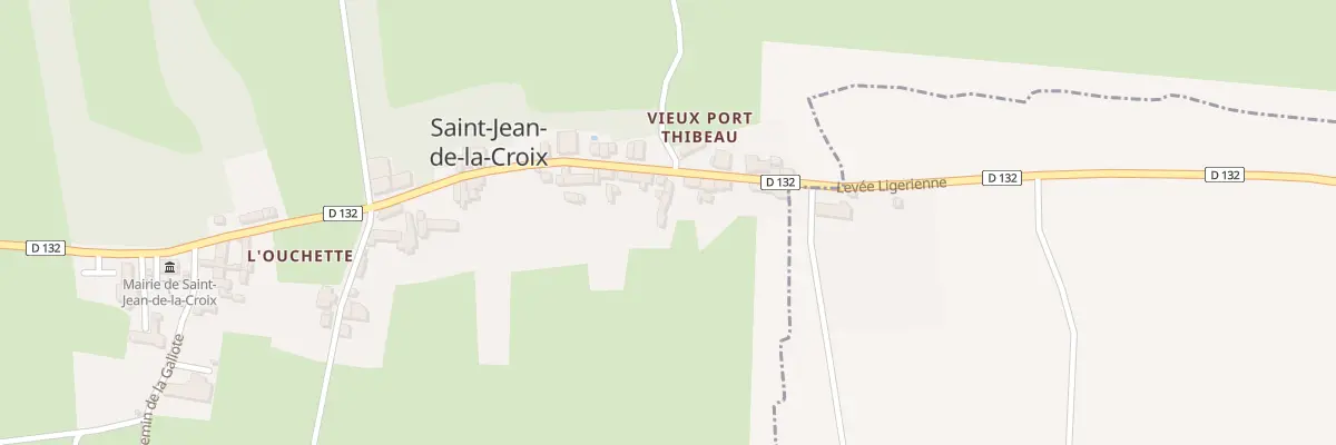 Plan du 57 Leve Ligérienne à Saint-Jean-de-la-Croix