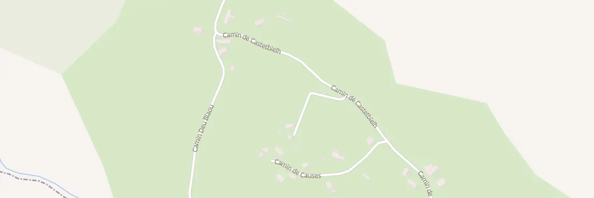 Plan du 1651 Castetbielh à Castillon (Canton d’Arthez-de-Béarn)
