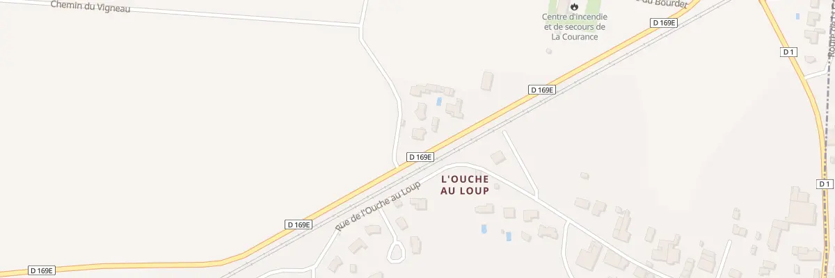 Plan du 36 Rte du Bourdet à Amuré