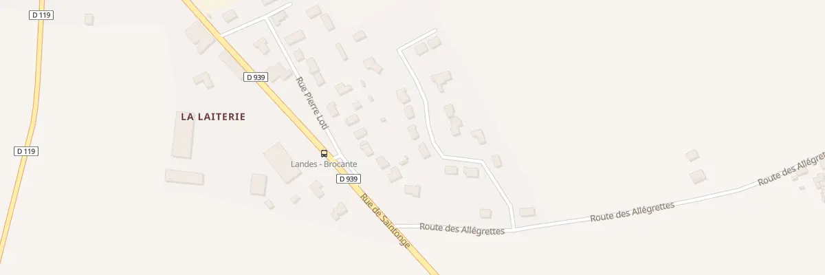 Plan du 9 Rue du Clos des Amourettes à Landes