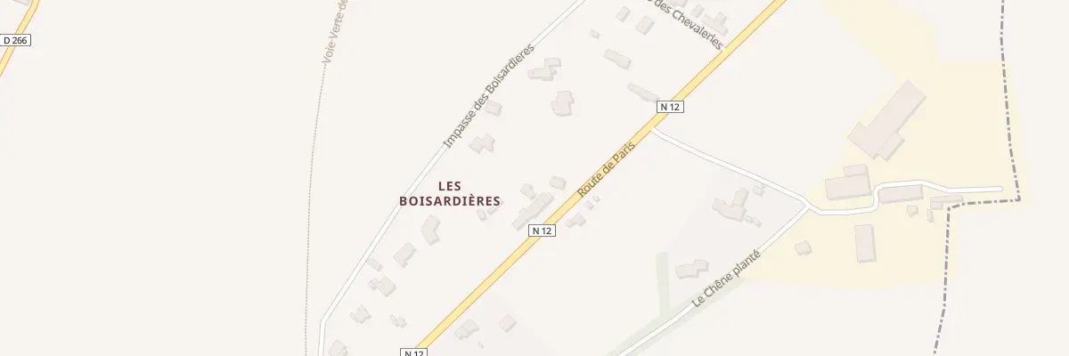 Plan du 1641 Rte de Paris à Mayenne