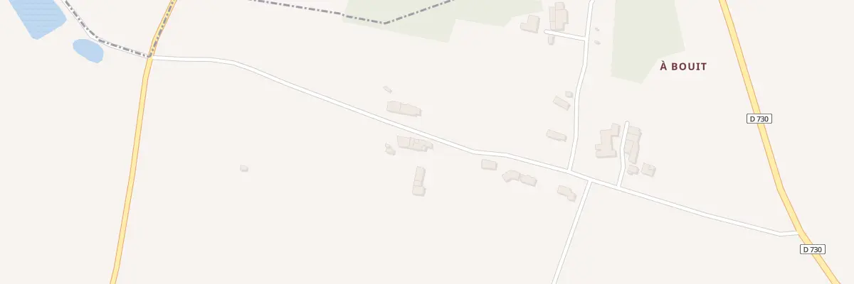 Plan du 6 Chez Brunet à Saint-Martial-de-Mirambeau