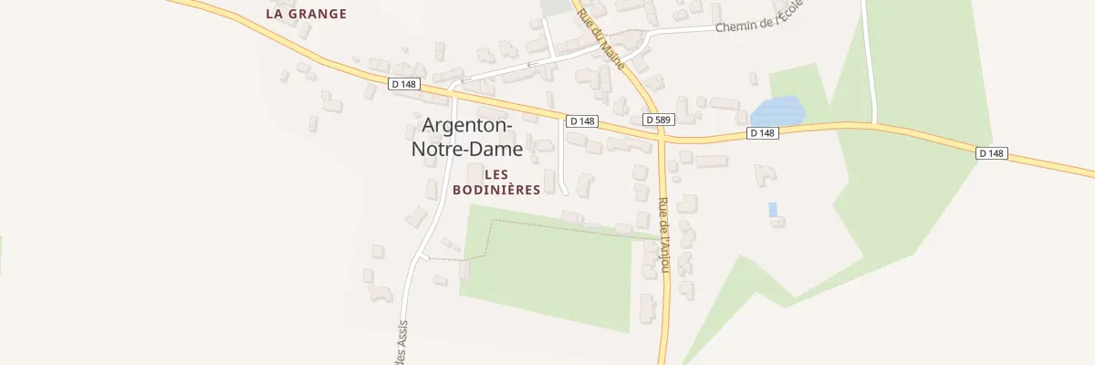 Plan du 3 Imp de Viloin à Bierné-les-Villages