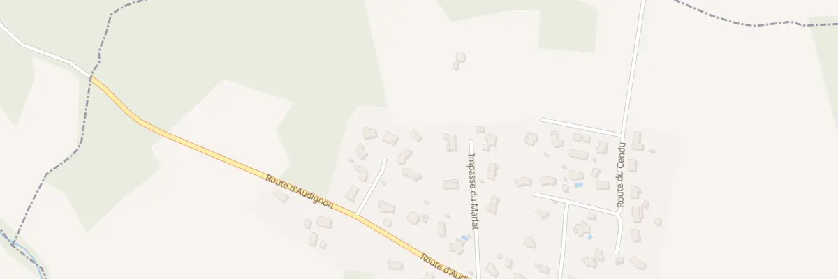 Plan du 6 Lot Petit Buisson à Dumes