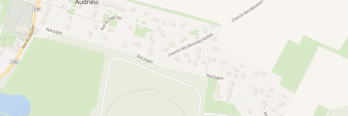 Plan du 5000 Rue Jugan à Audrieu