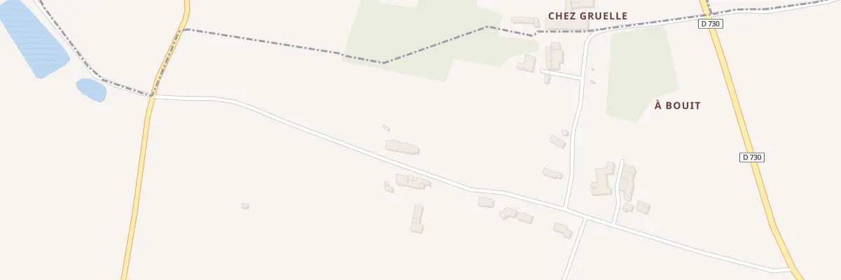 Plan du 3 Chez Brunet à Saint-Martial-de-Mirambeau