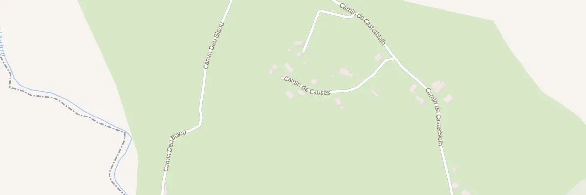 Plan du 183 Cami de Causes à Castillon (Canton d’Arthez-de-Béarn)