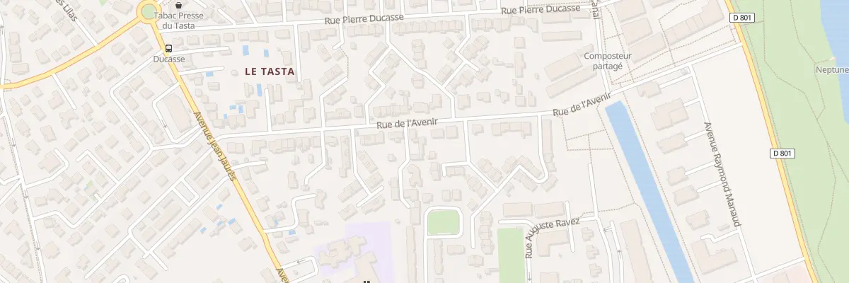 Plan du 34 Rue de l’Avenir à Bruges