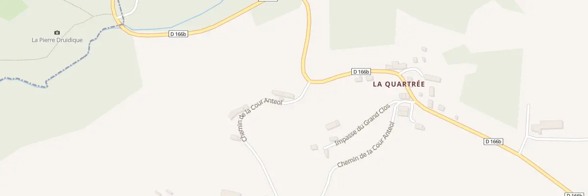 Plan du 587 Che de la Cour Anteol -St Pier à Condé-en-Normandie