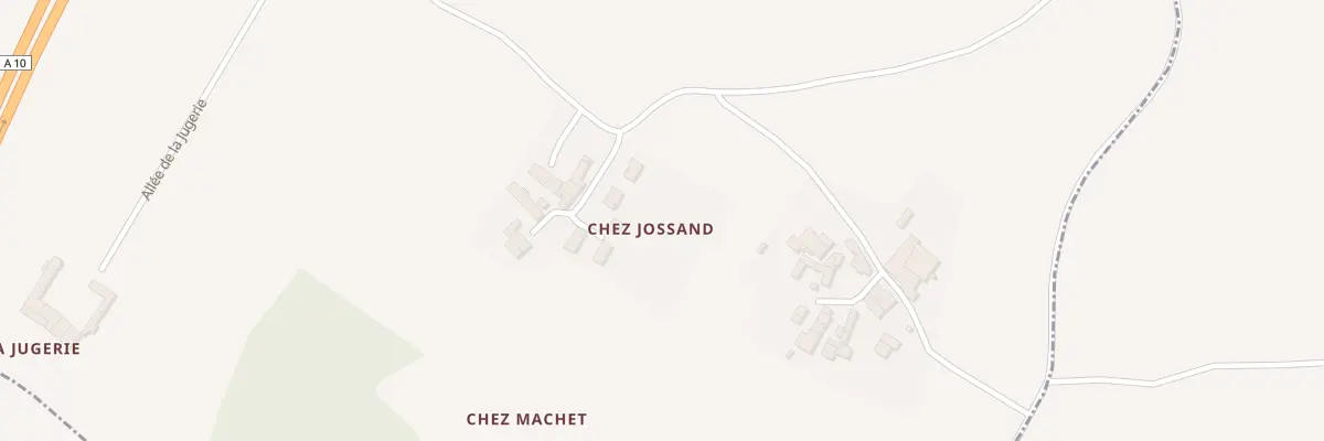 Plan du 3 Imp de Chez Jossand à Jazennes