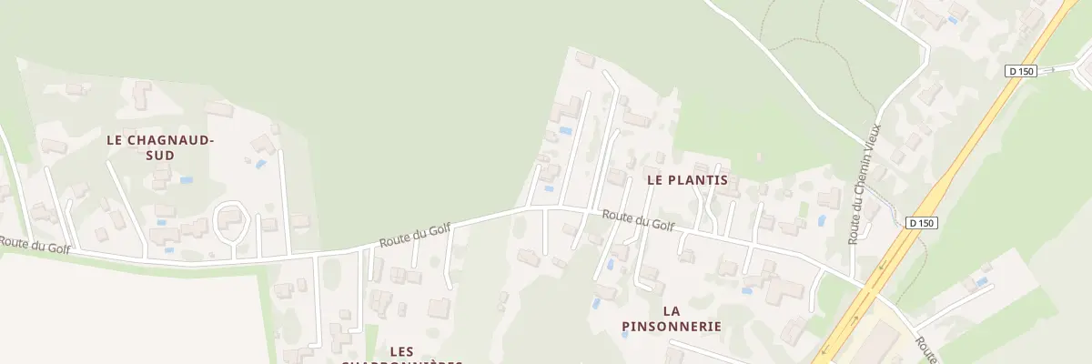 Plan du 18D Rte du Golf à Fontcouverte