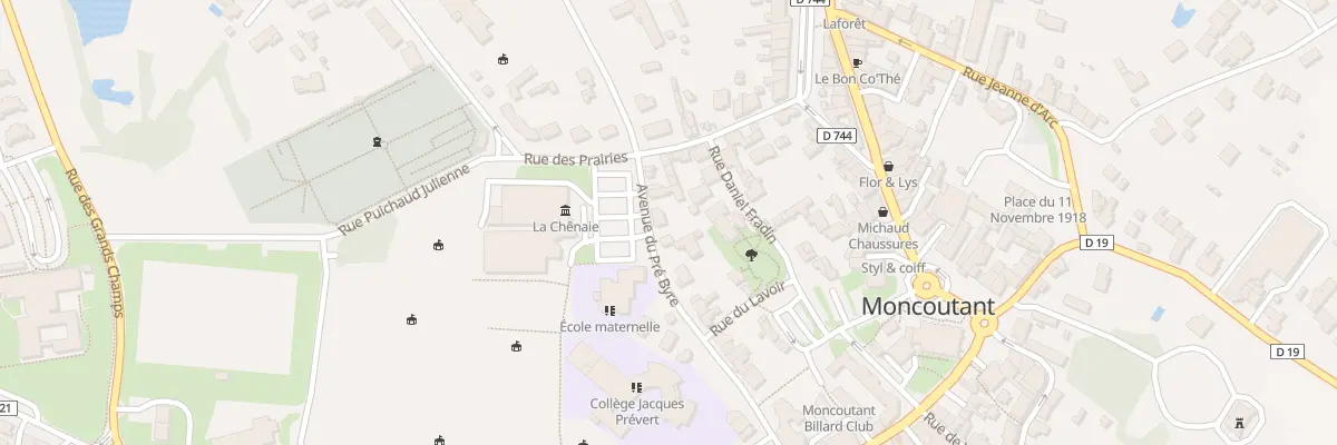 Plan du 26T Av du Pré Byre à Moncoutant-sur-Sèvre