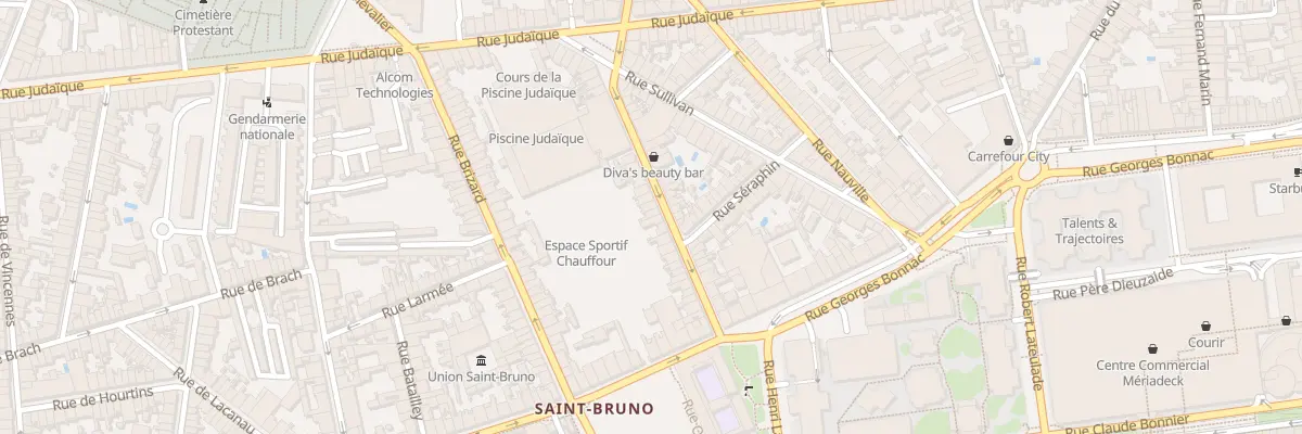Plan du 27B Rue Chauffour à Bordeaux