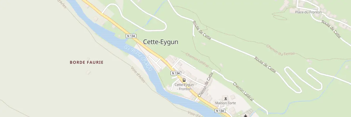 Plan du 3 Imp de la Mairie à Cette-Eygun