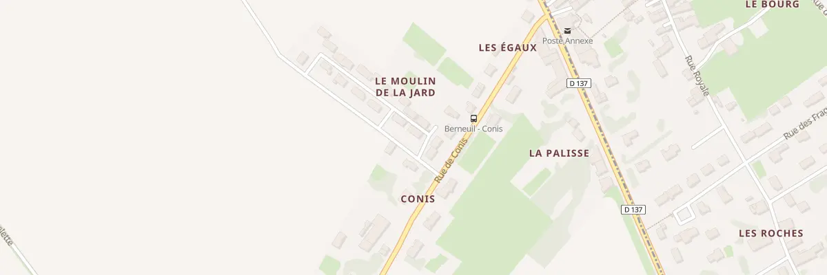 Plan du 1 Lot le Youl à Berneuil