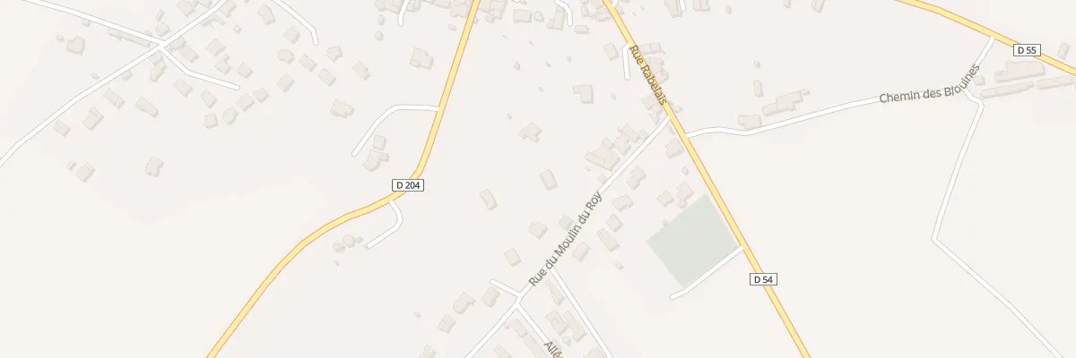 Plan du 9 Rue du Moulin du Roy à Beaulieu-sur-Layon