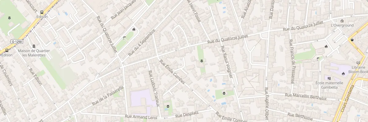 Plan du 146 Rue du Quatorze Juillet à Talence