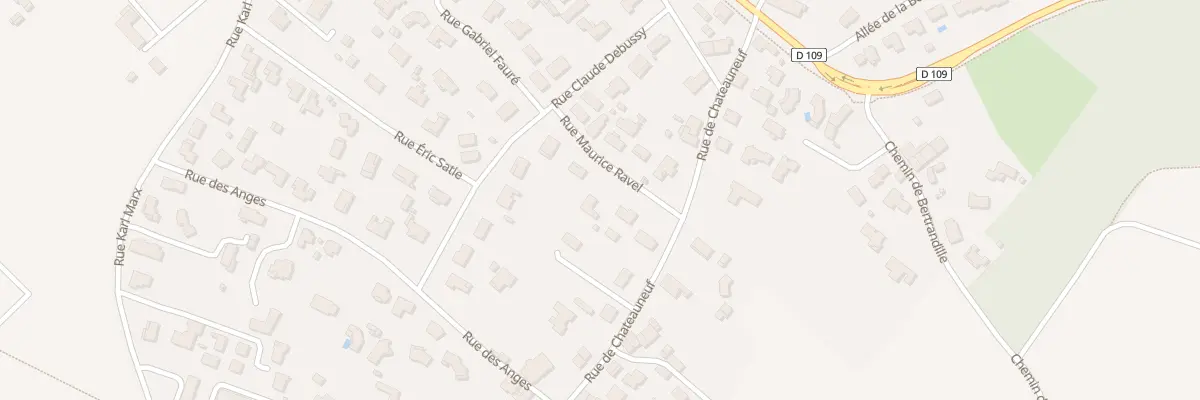 Plan du 5 Rue Maurice Ravel à Léognan