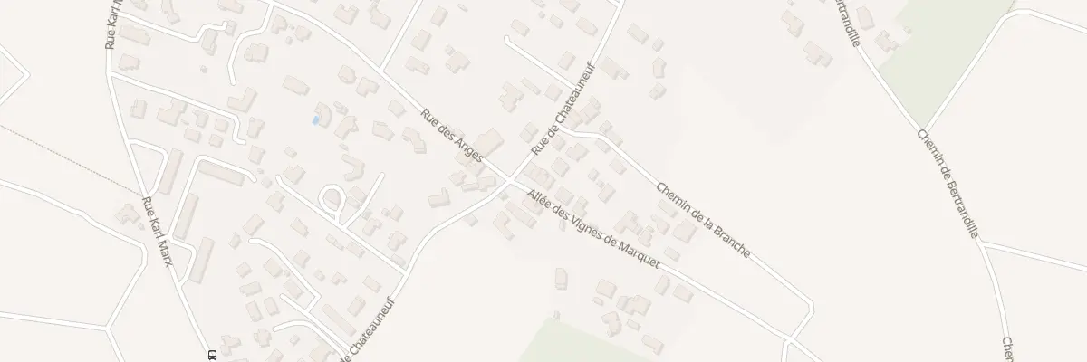 Plan du 5 All des Vignes de Marquet à Léognan
