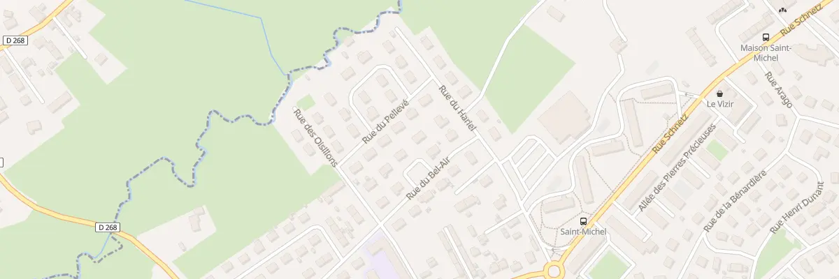 Plan du 6 Rue du Bel Air à Flers
