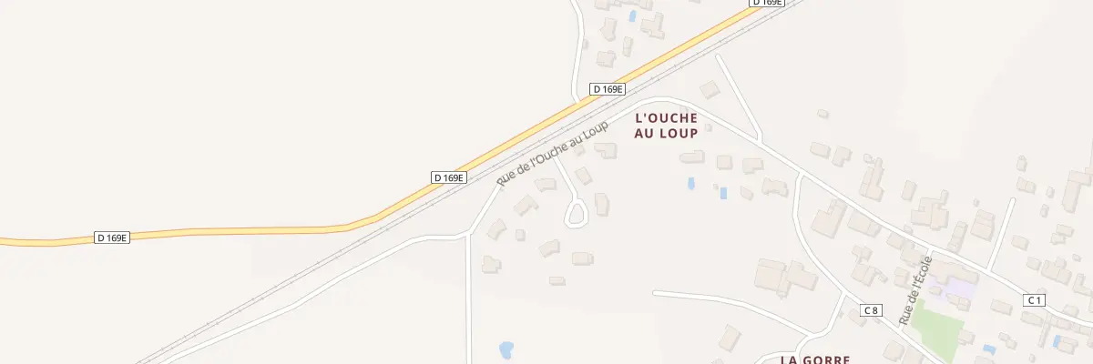 Plan du 21 Rue de l’Ouche au Loup à Amuré