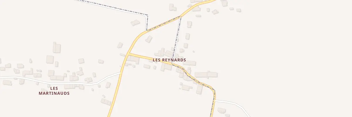 Plan du 110 Les Reynards à Saint-Palais