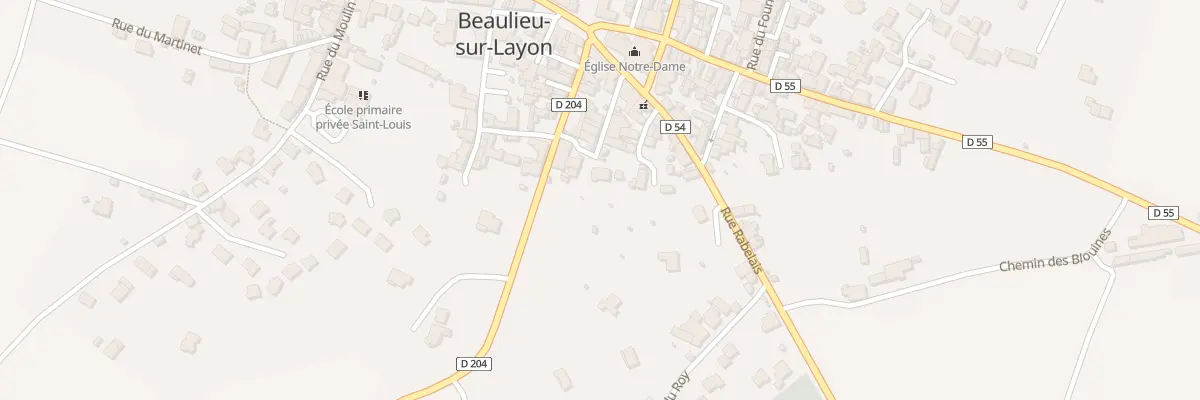 Plan du 7 Rue du Carrois à Beaulieu-sur-Layon