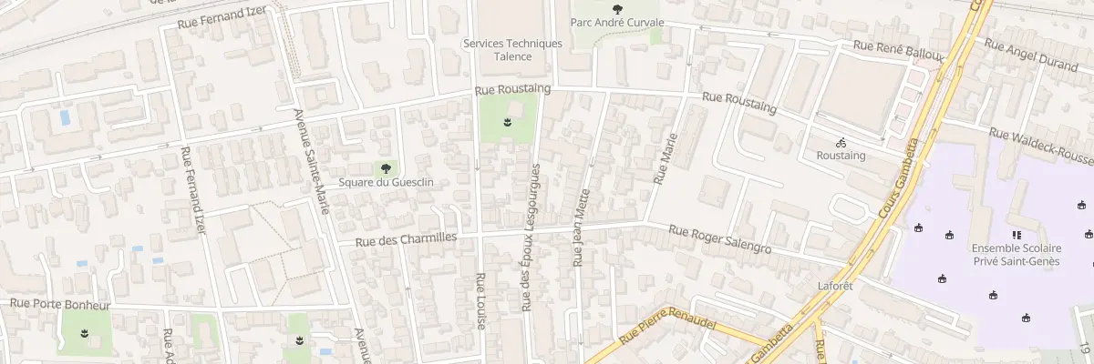 Plan du 35B Rue des Epoux Lesgourgues à Talence