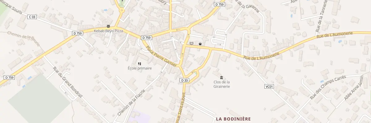 Plan du 11 Rue du Petit Logis à Nueil-les-Aubiers