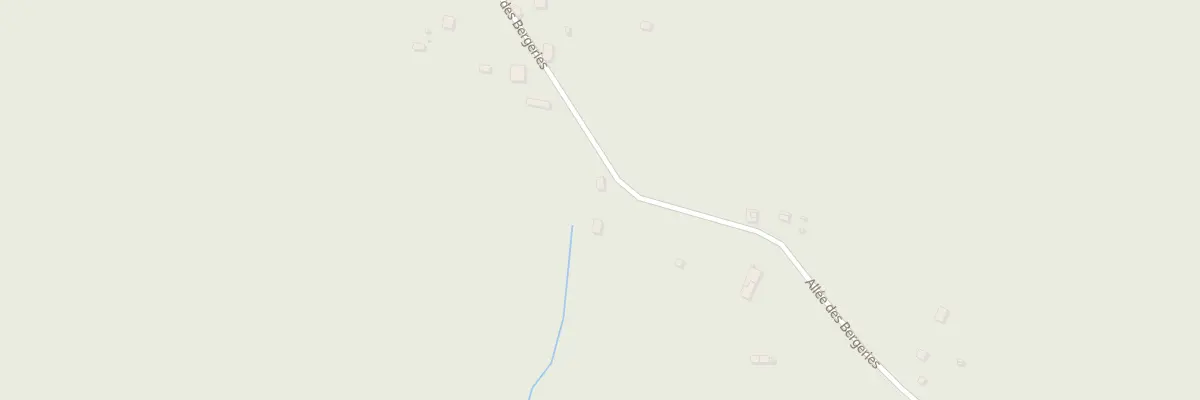 Plan du 33 All des Bergeries à Louchats