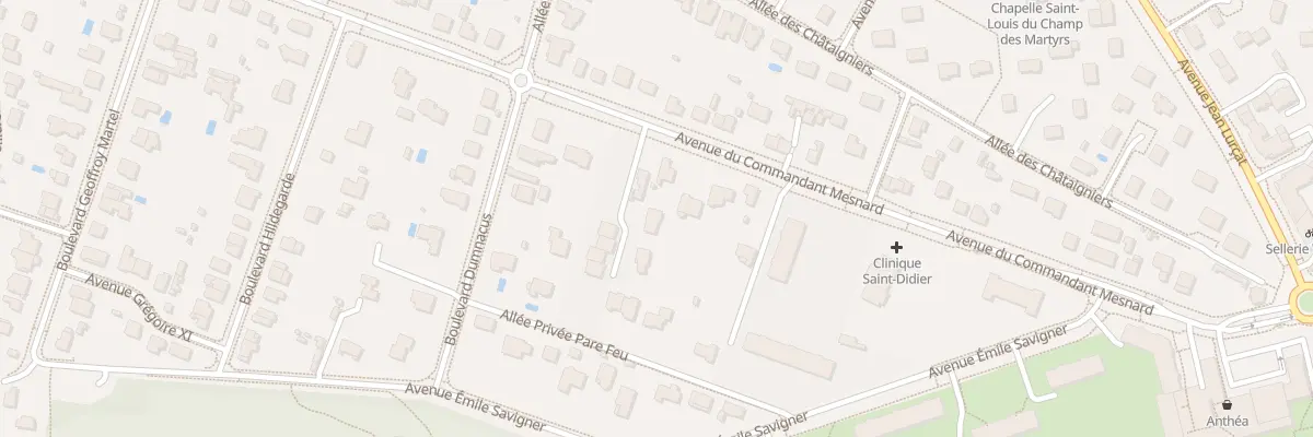 Plan du 33 Av du Cdt Mesnard à Avrillé