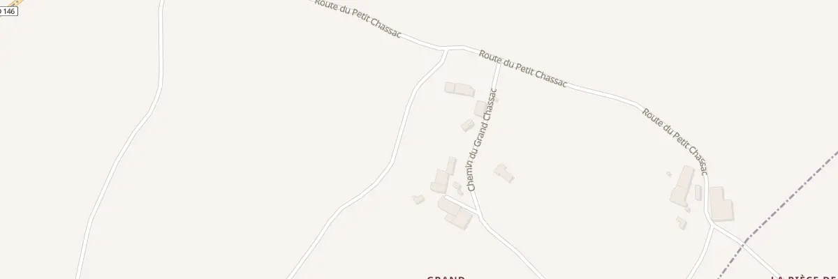 Plan du 26 Che du Grand Chassac à Saint-Genis-de-Saintonge