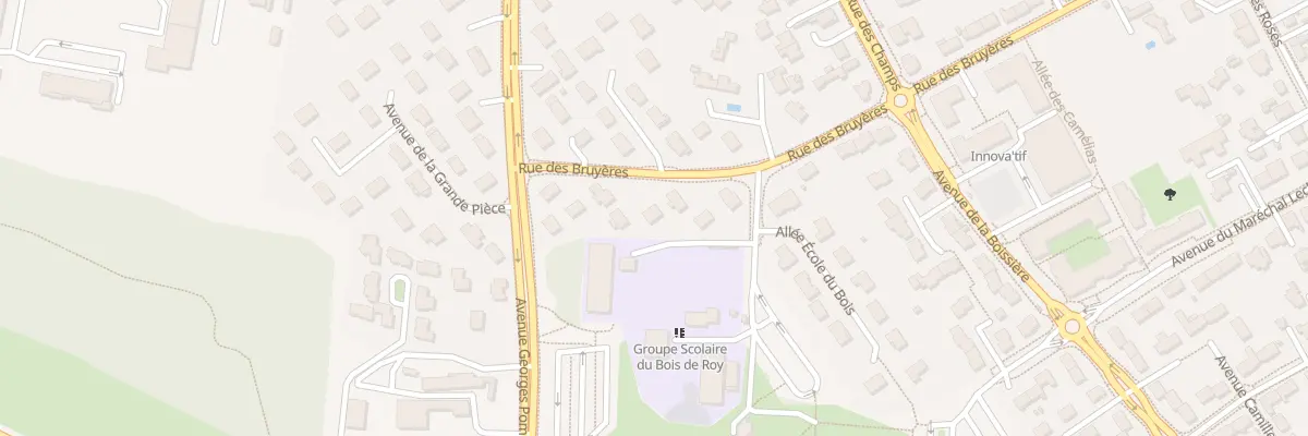Plan du 51 Rue des Bruyères à Avrillé