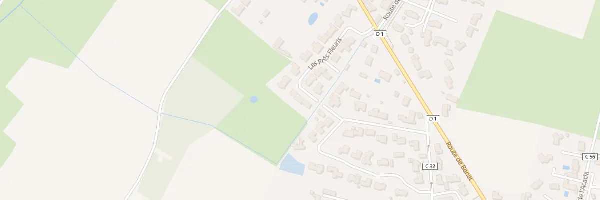 Plan du 22 Rue des prés Fleuris à Coulon