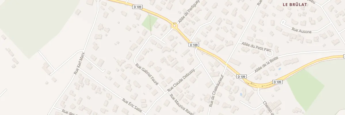 Plan du 54 Av de la Brède à Léognan