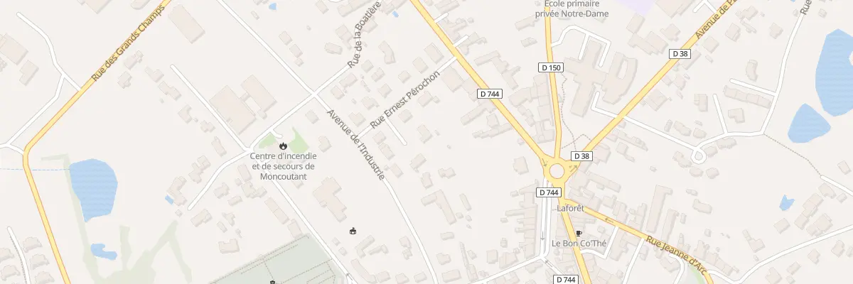 Plan du 5 Rue Ernest Pérochon à Moncoutant-sur-Sèvre