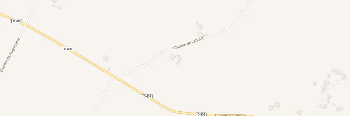 Plan du 130 Chem de Laboye Maison Pechinan à Saint-Sever