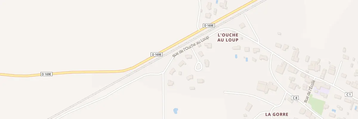 Plan du 23 Rue de l’Ouche au Loup à Amuré