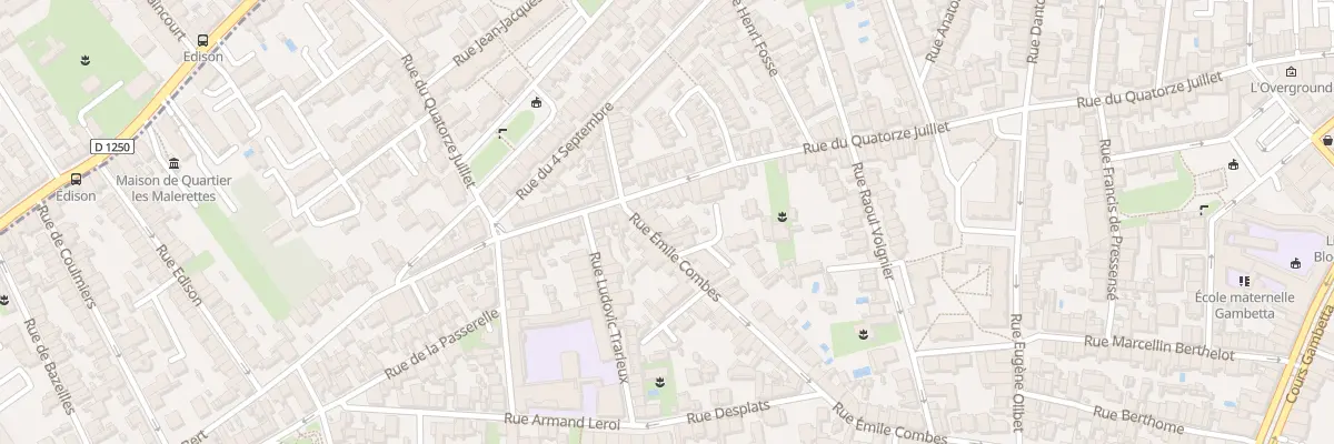 Plan du 133 Rue Émile Combes à Talence