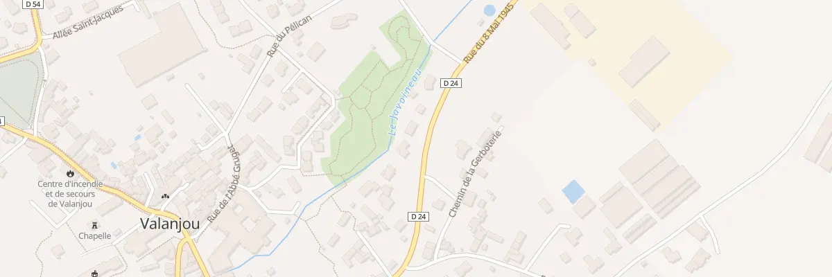 Plan du 21B Rue du 8 Mai 1945 (Valanjou) à Chemillé-en-Anjou