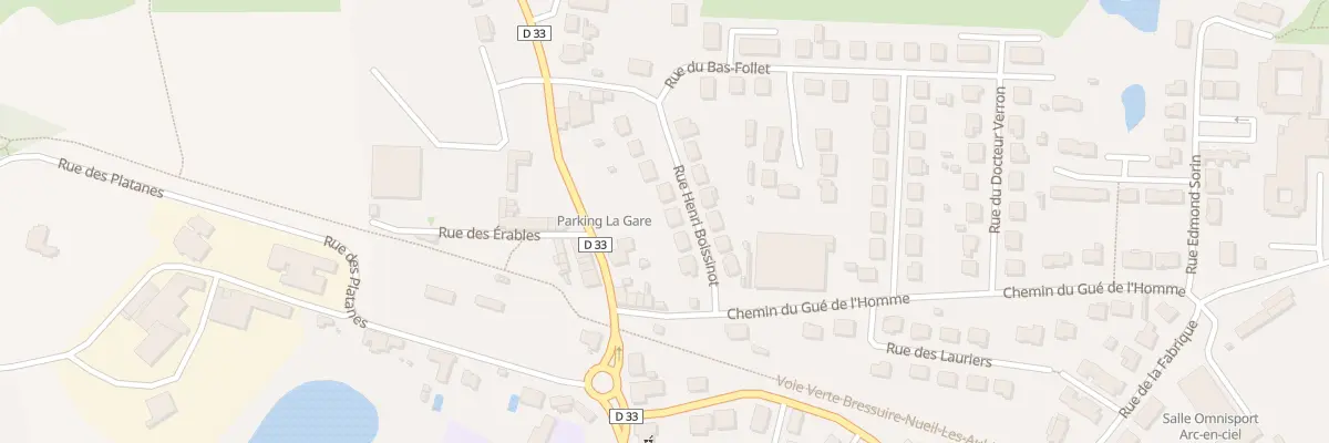 Plan du 6 Rue Henri Boissinot à Nueil-les-Aubiers