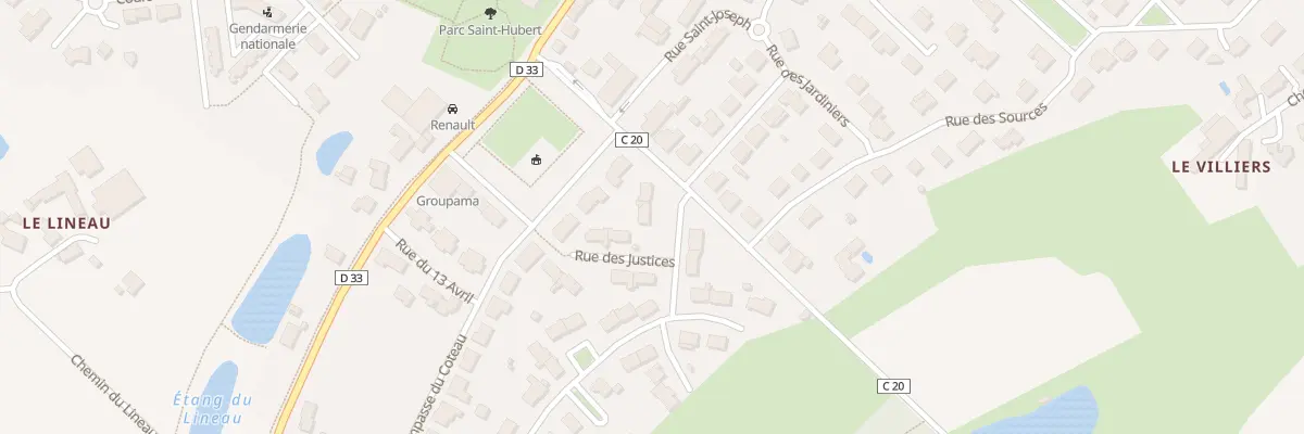 Plan du 4 Rue des Justices à Nueil-les-Aubiers