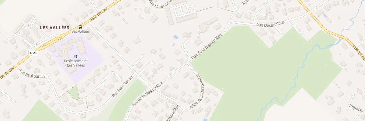 Plan du 361 Rue de la Bissonniere à Flers